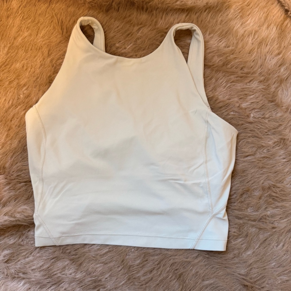 Lululemon Align High Neck Tank - Natural Ivory